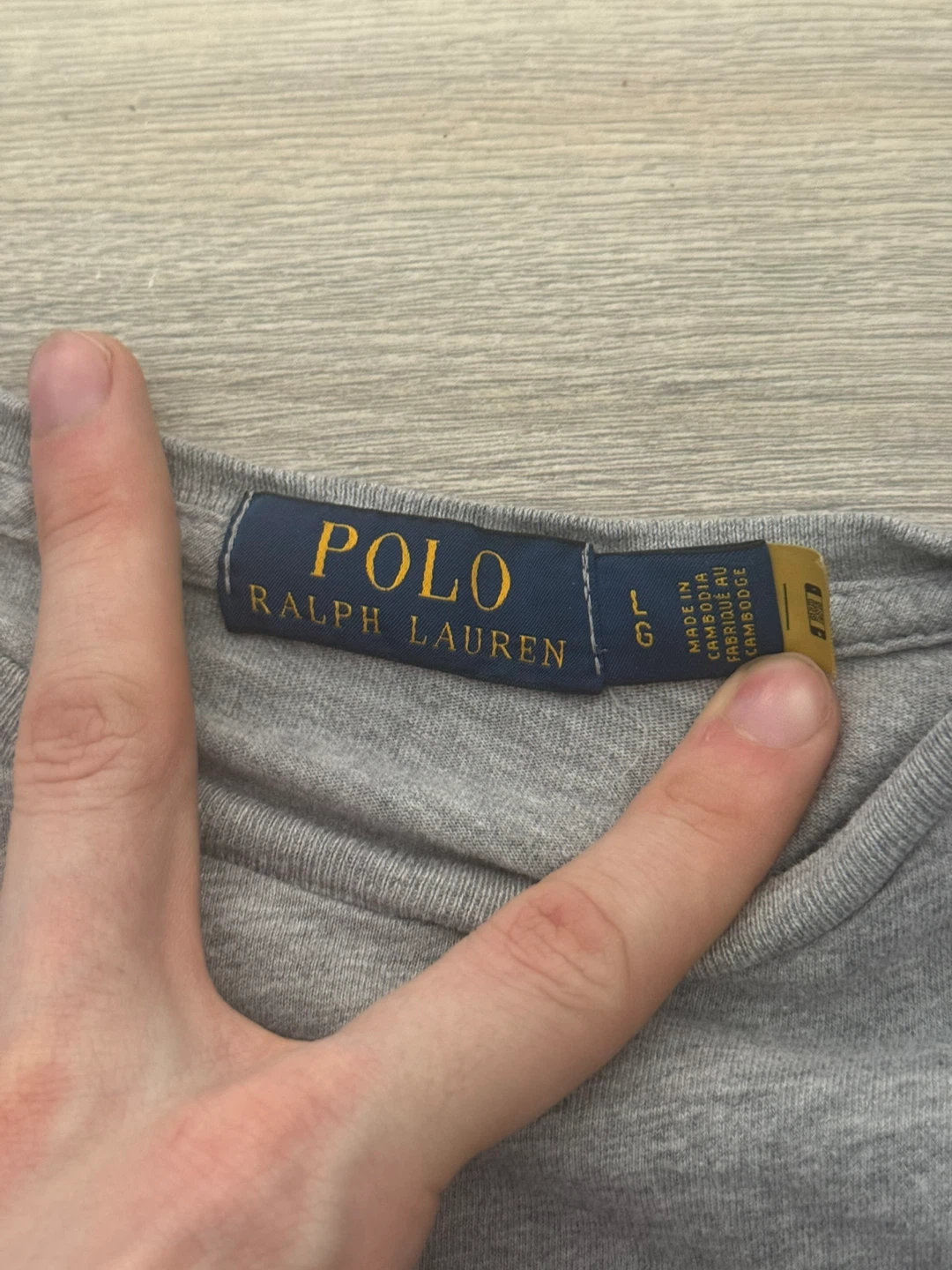 Authentic Polo Ralph Lauren Polo Ski Bear T-Shirt Grey Size L - photo 3
