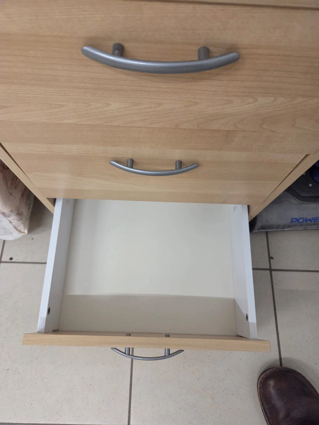 Three-Drawer Wood Cabinet - photo 4