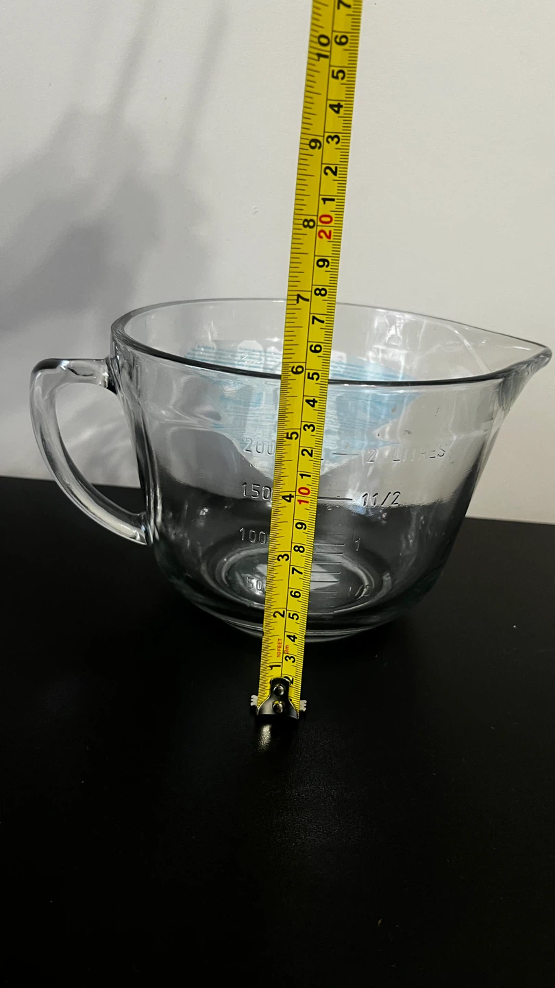 Anchor Hocking 2 Qt Glass Batter Bowl - photo 4