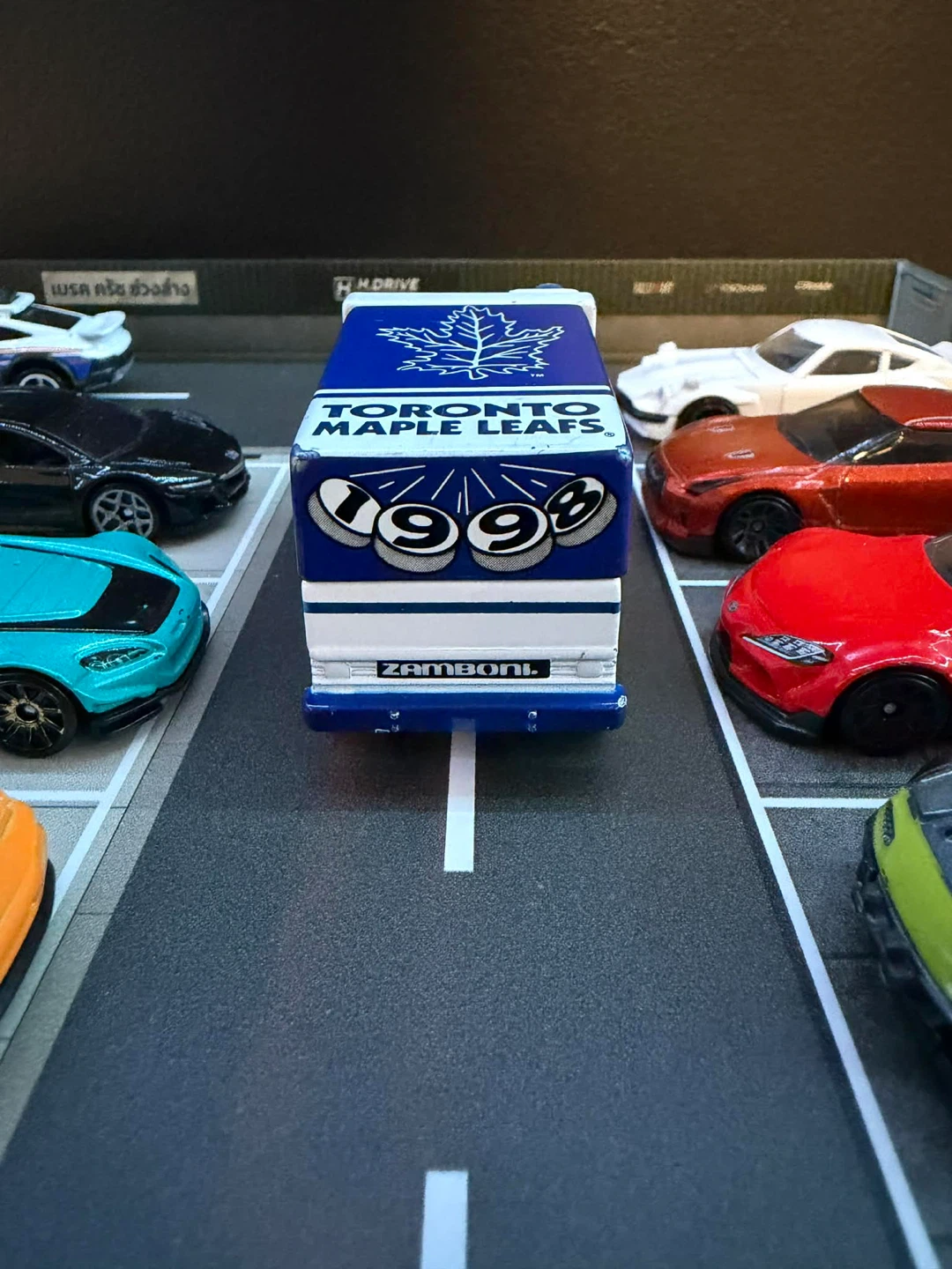 Toronto Maple Leafs Zamboni Hockey Toy Truck