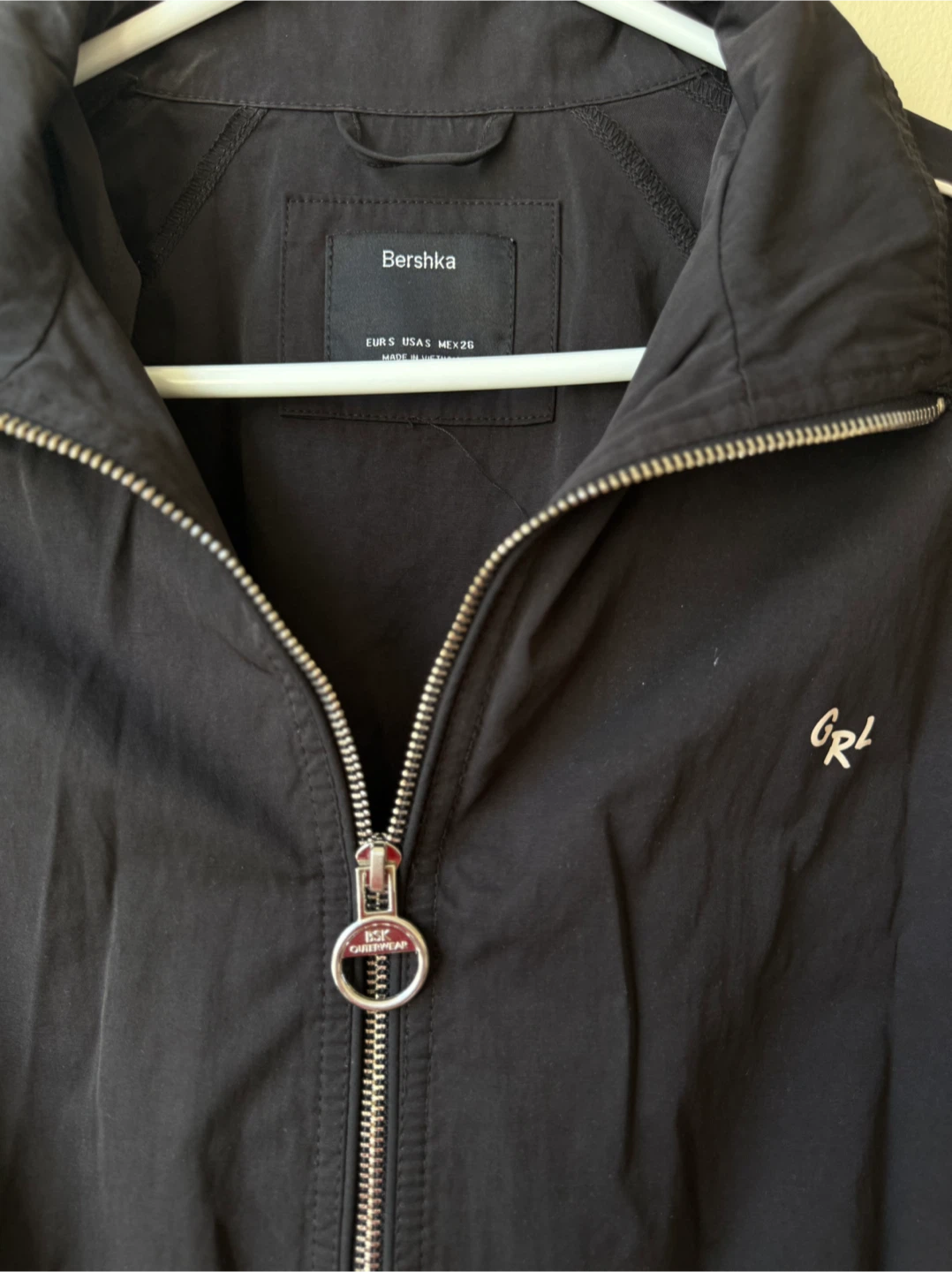Bershka Black Cropped Jacket - photo 4