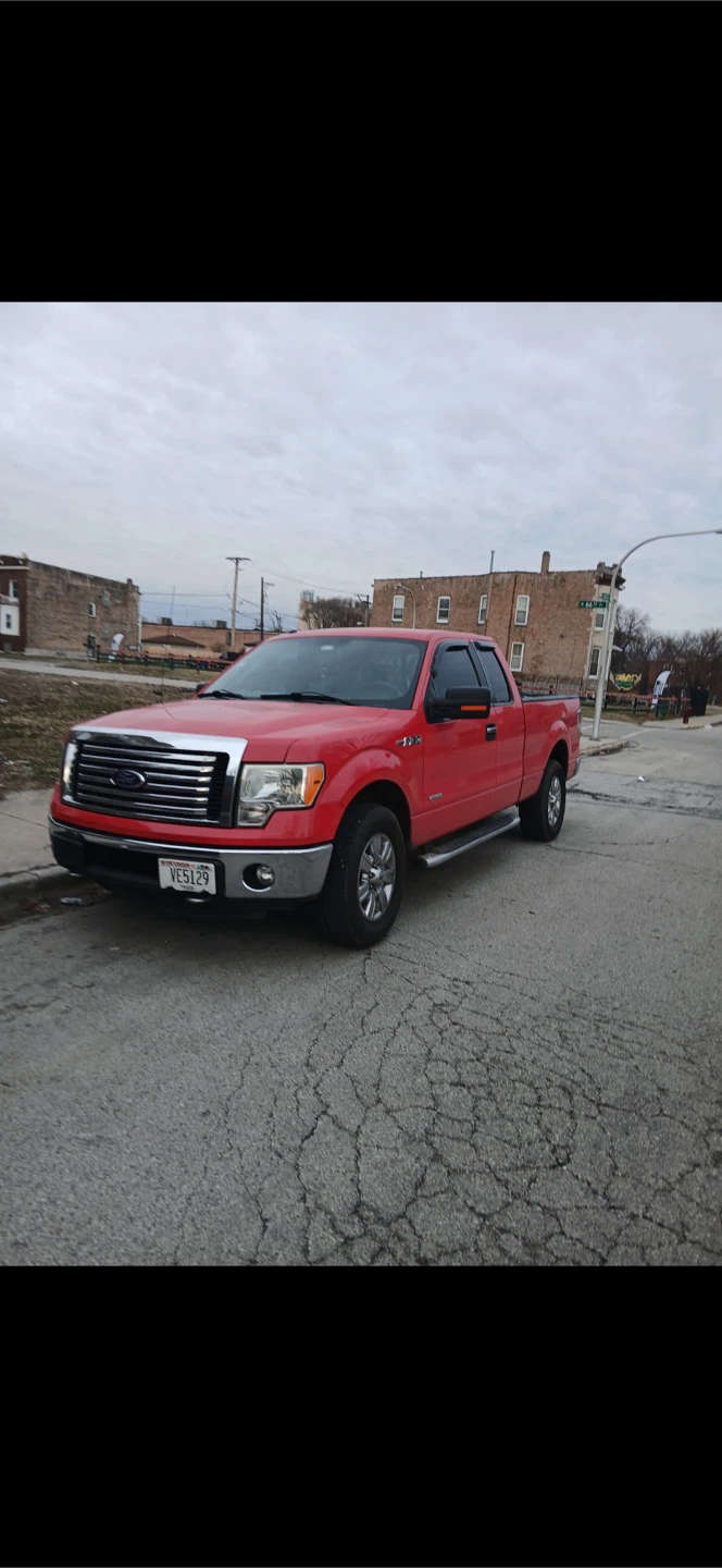 Red Ford F-150 Pickup Truck - photo 2