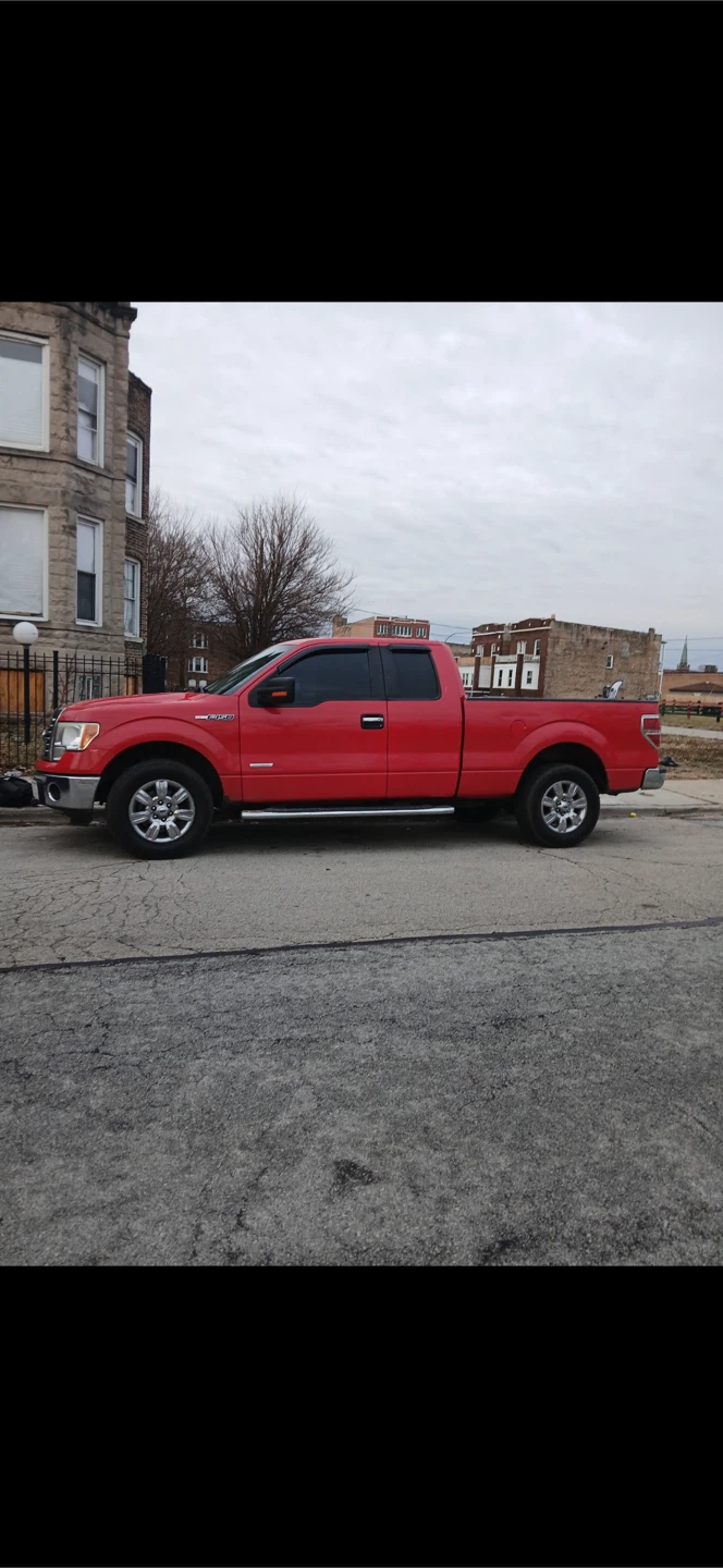 Red Ford F-150 Pickup Truck - photo 3