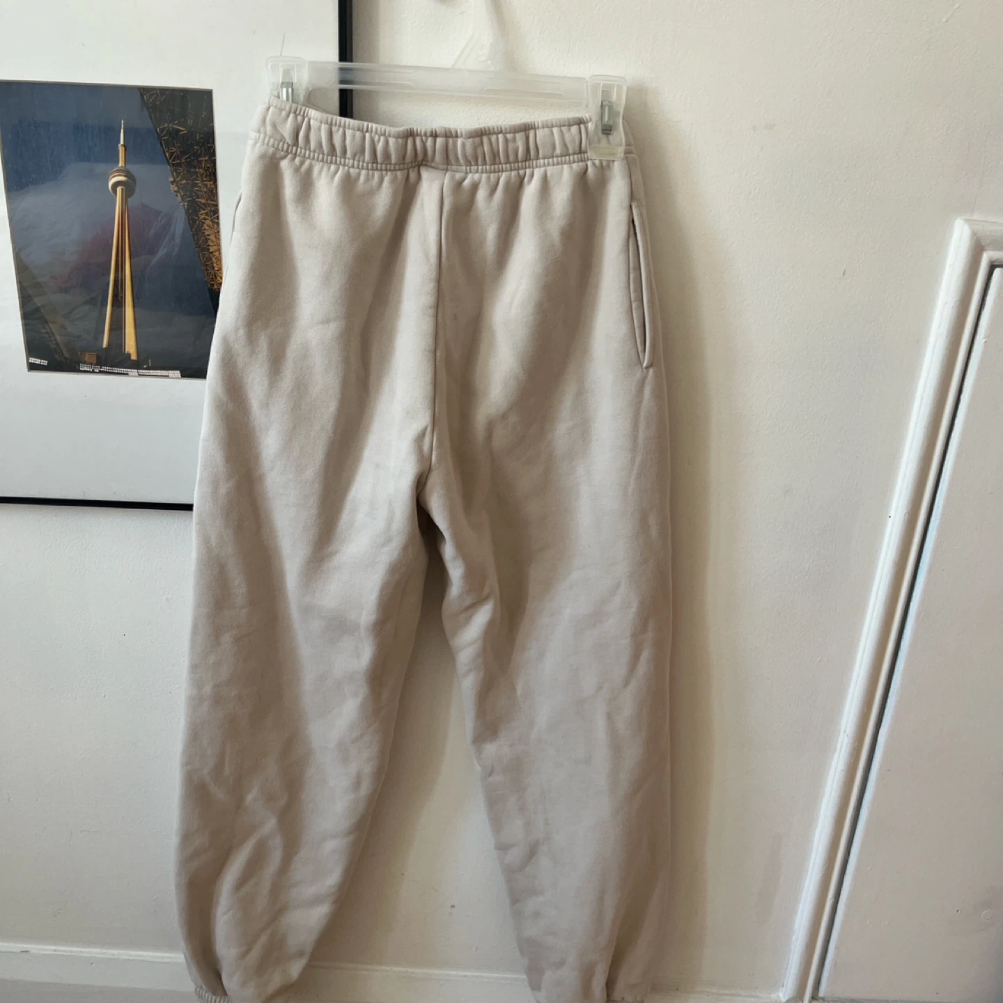 Aritzia 2XS Beige Sweatpants - Mega Fit - photo 4