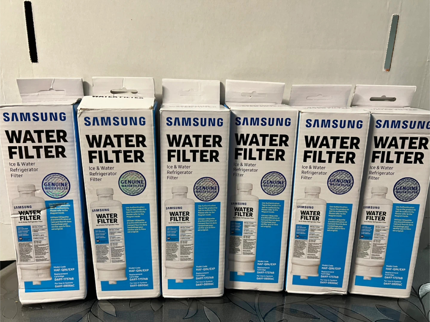 6 Samsung Water Filter HAF-QIN/EXP DA97-17376B for Refrigerators - photo 2