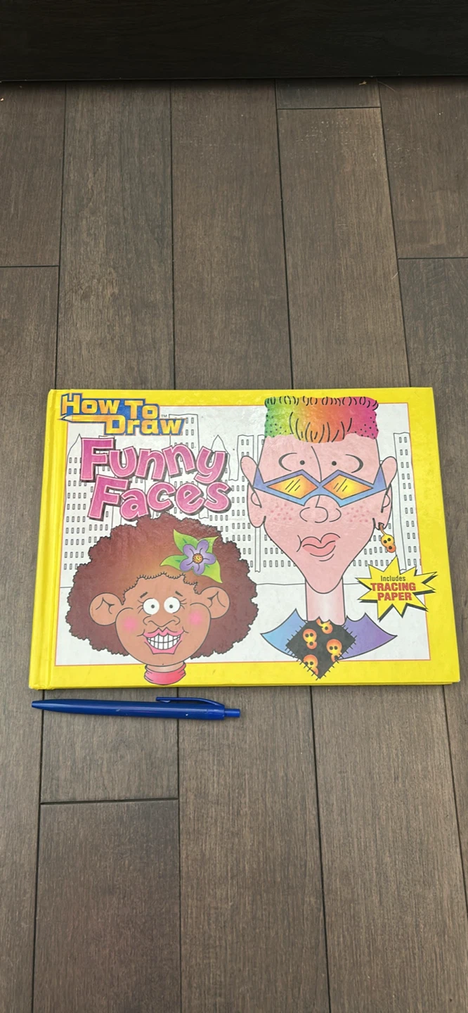 How to Draw Funny Faces Book - photo 2