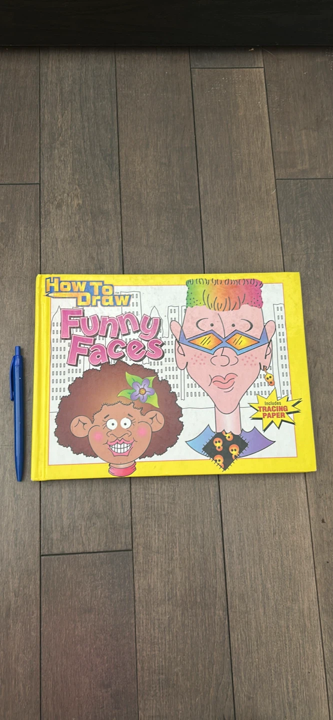 How to Draw Funny Faces Book