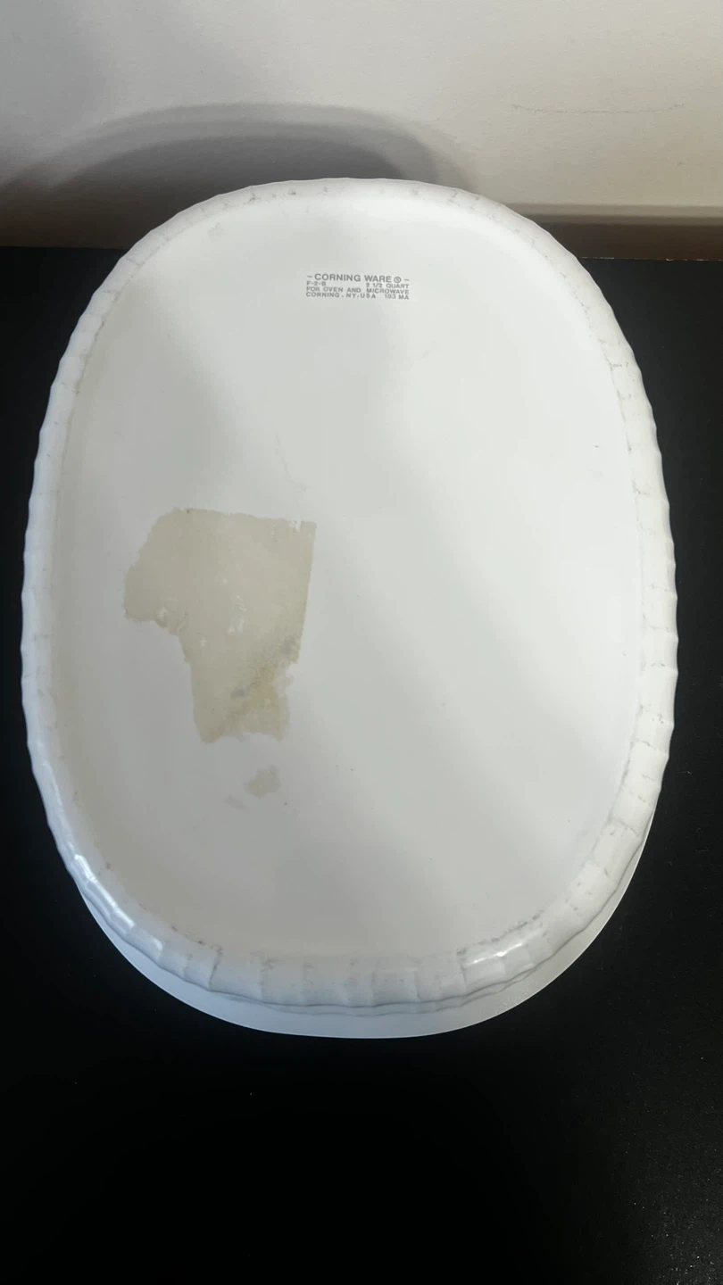 CorningWare White Oval Casserole Dish - photo 5