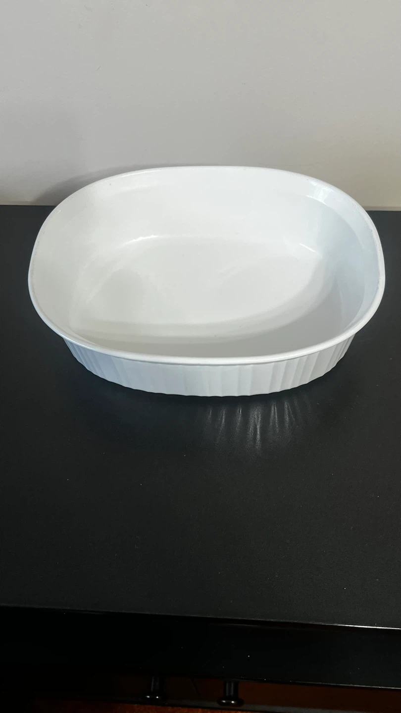 CorningWare White Oval Casserole Dish - photo 4