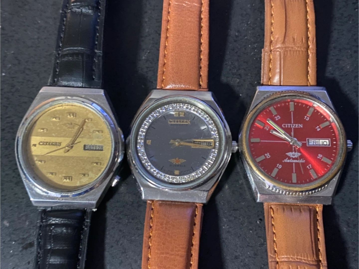 Lot of 3 Citizen Automatic Watches - photo 2