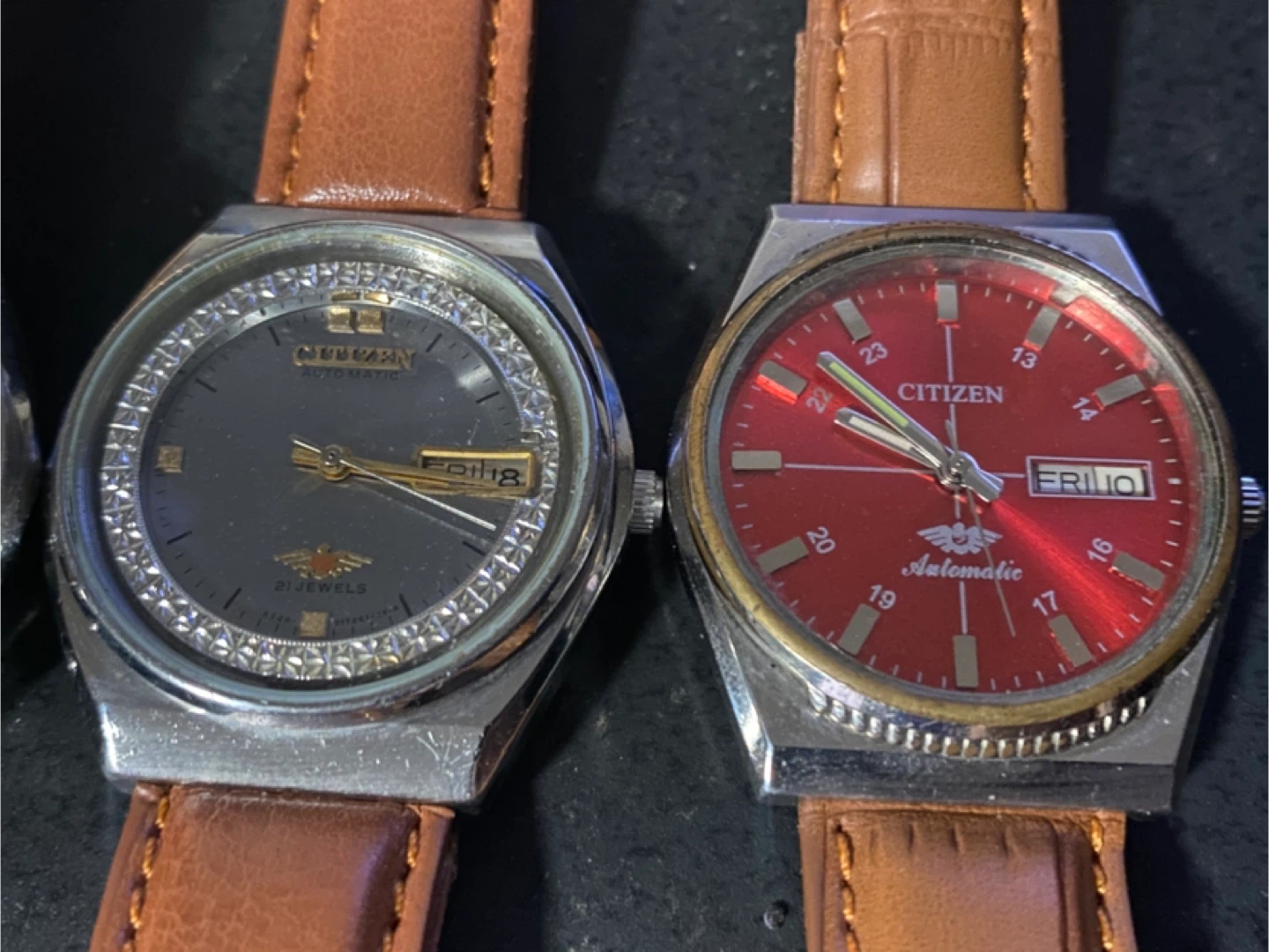 Lot of 3 Citizen Automatic Watches - photo 3