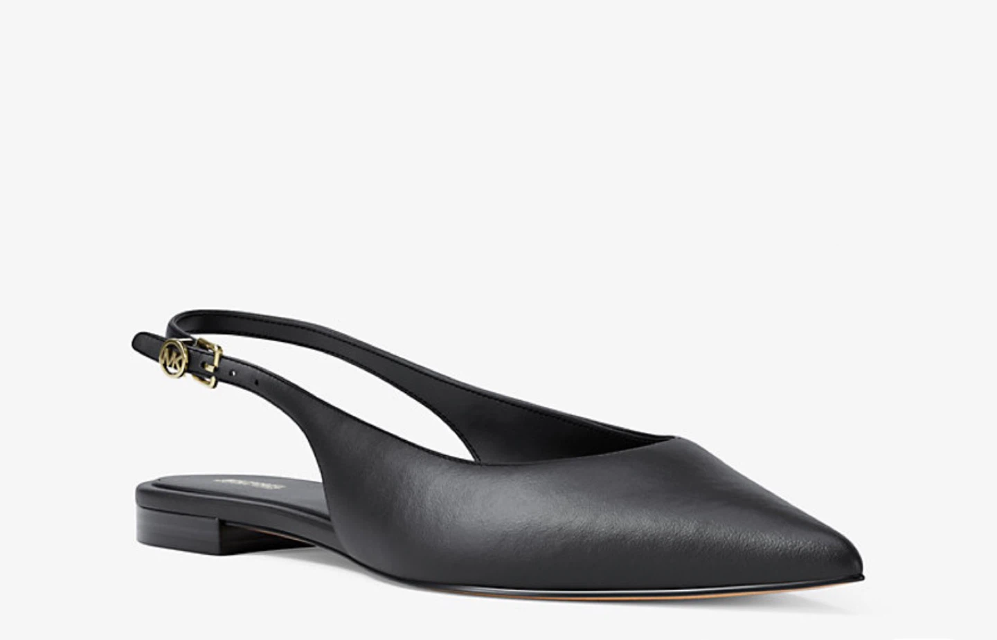 Michael Kors Amalising Slingback Flats - Black - photo 3