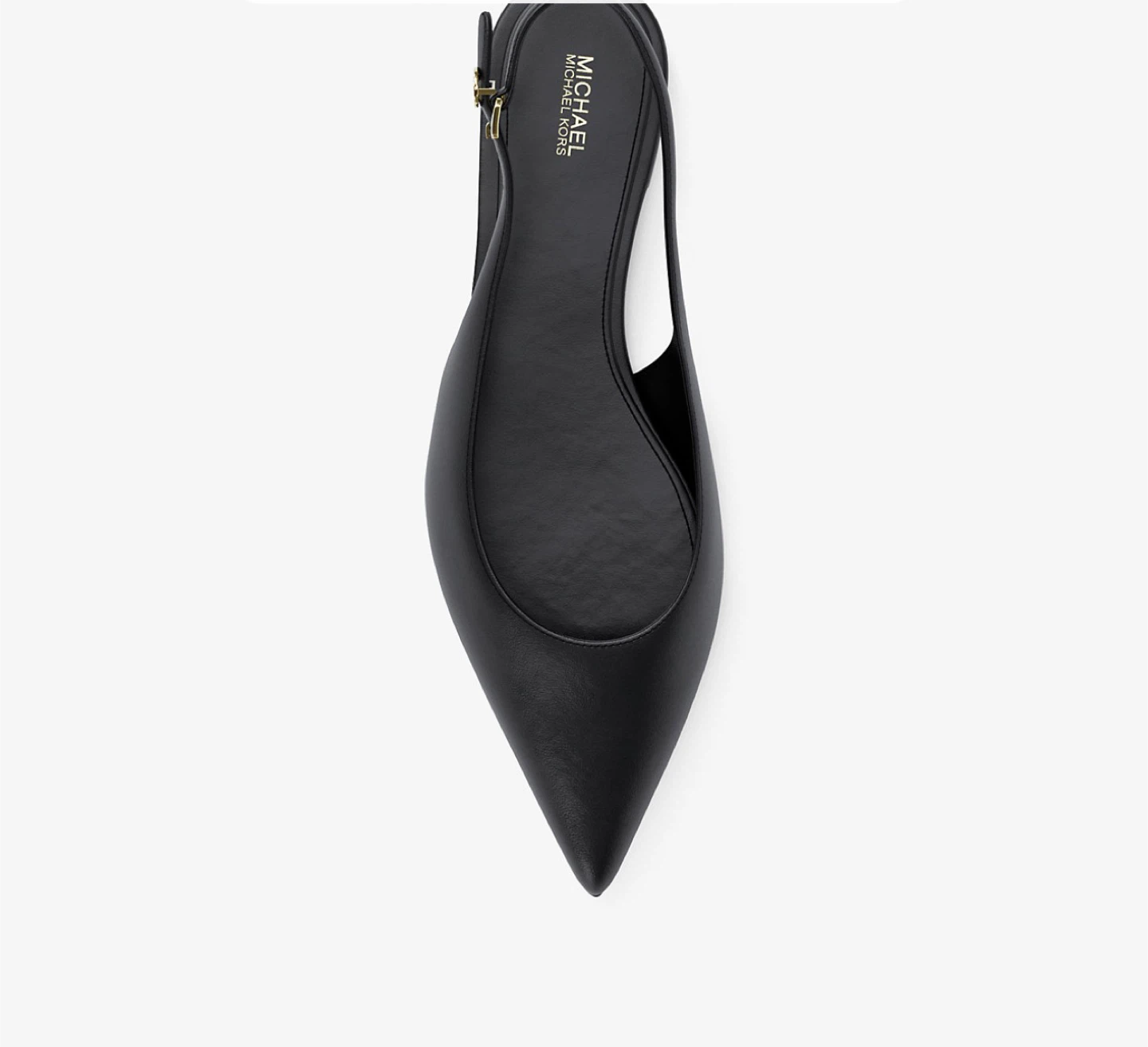 Michael Kors Amalising Slingback Flats - Black - photo 5