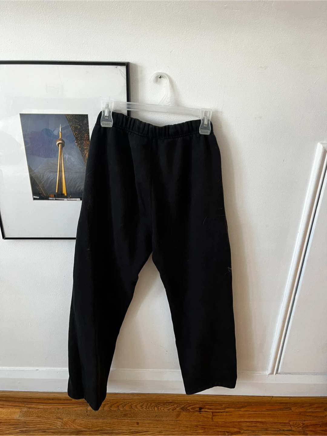Essentials Fear of God Black Sweatpants Size 14/16 - photo 4