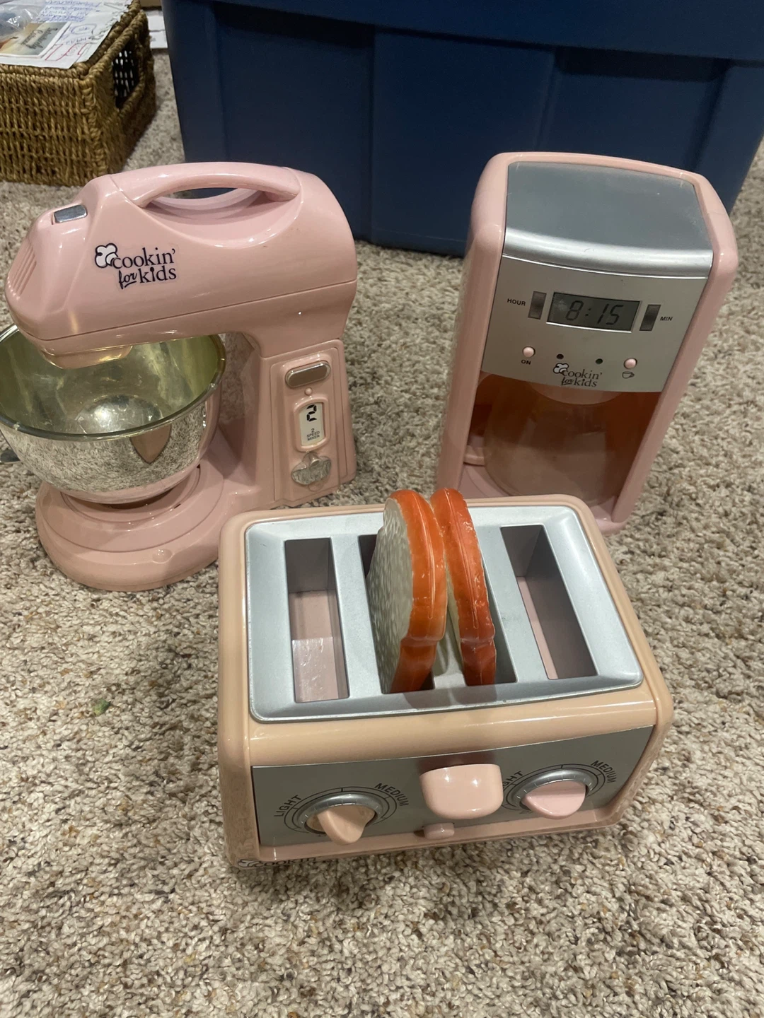 🧡 Cookin' for Kids Toy Kitchen Appliance Set - Pink