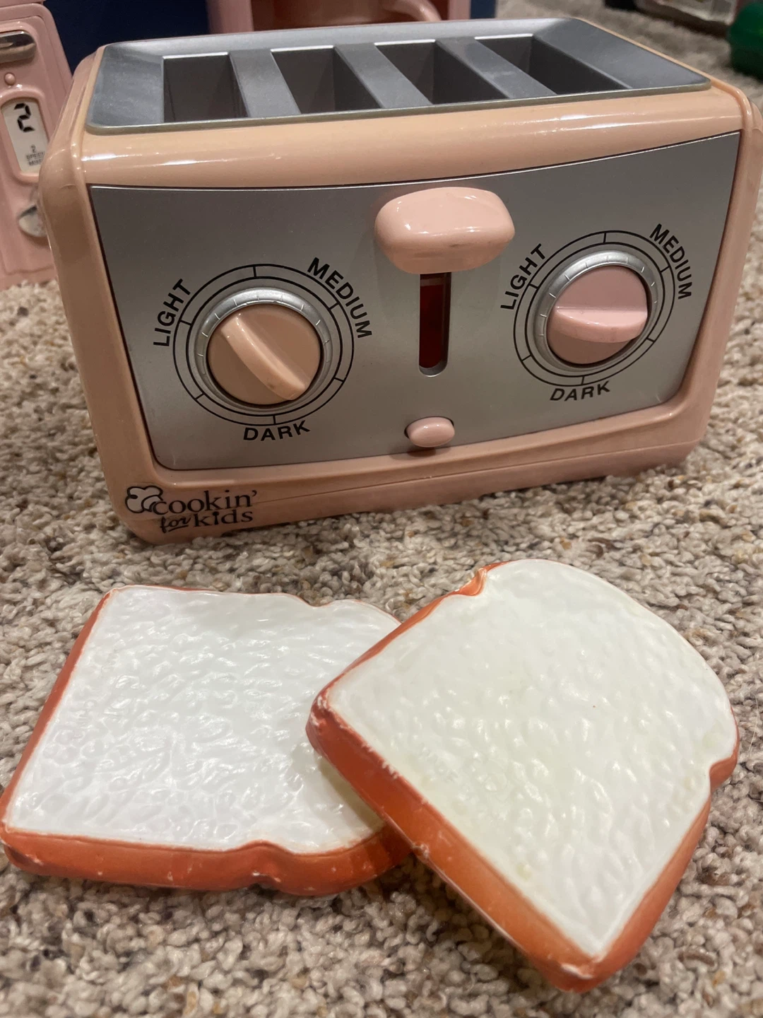 🧡 Cookin' for Kids Toy Kitchen Appliance Set - Pink - photo 5