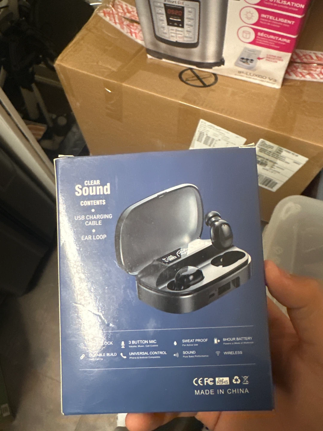 True Wireless Sports Earbuds with Charging Case - photo 2
