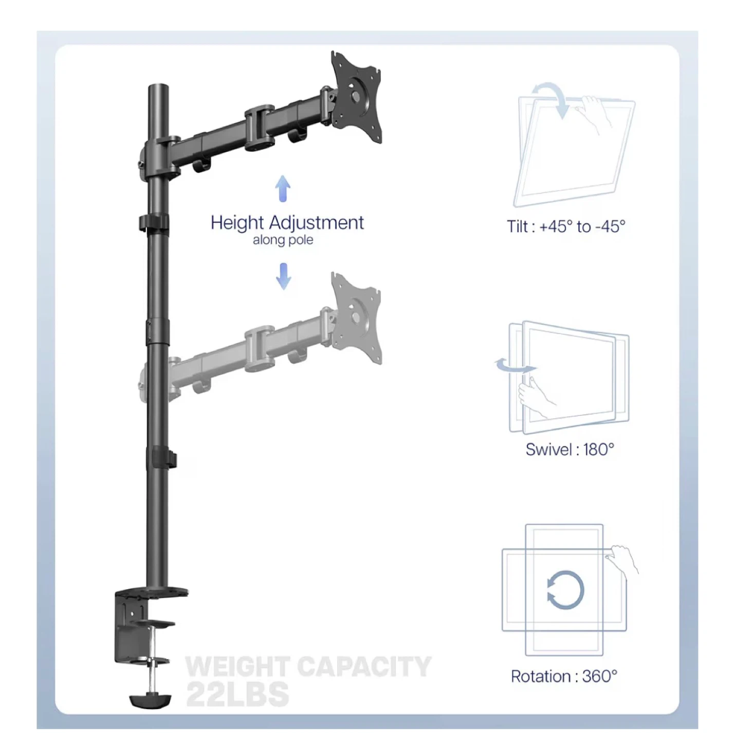 VIVO Monitor Desk Mount