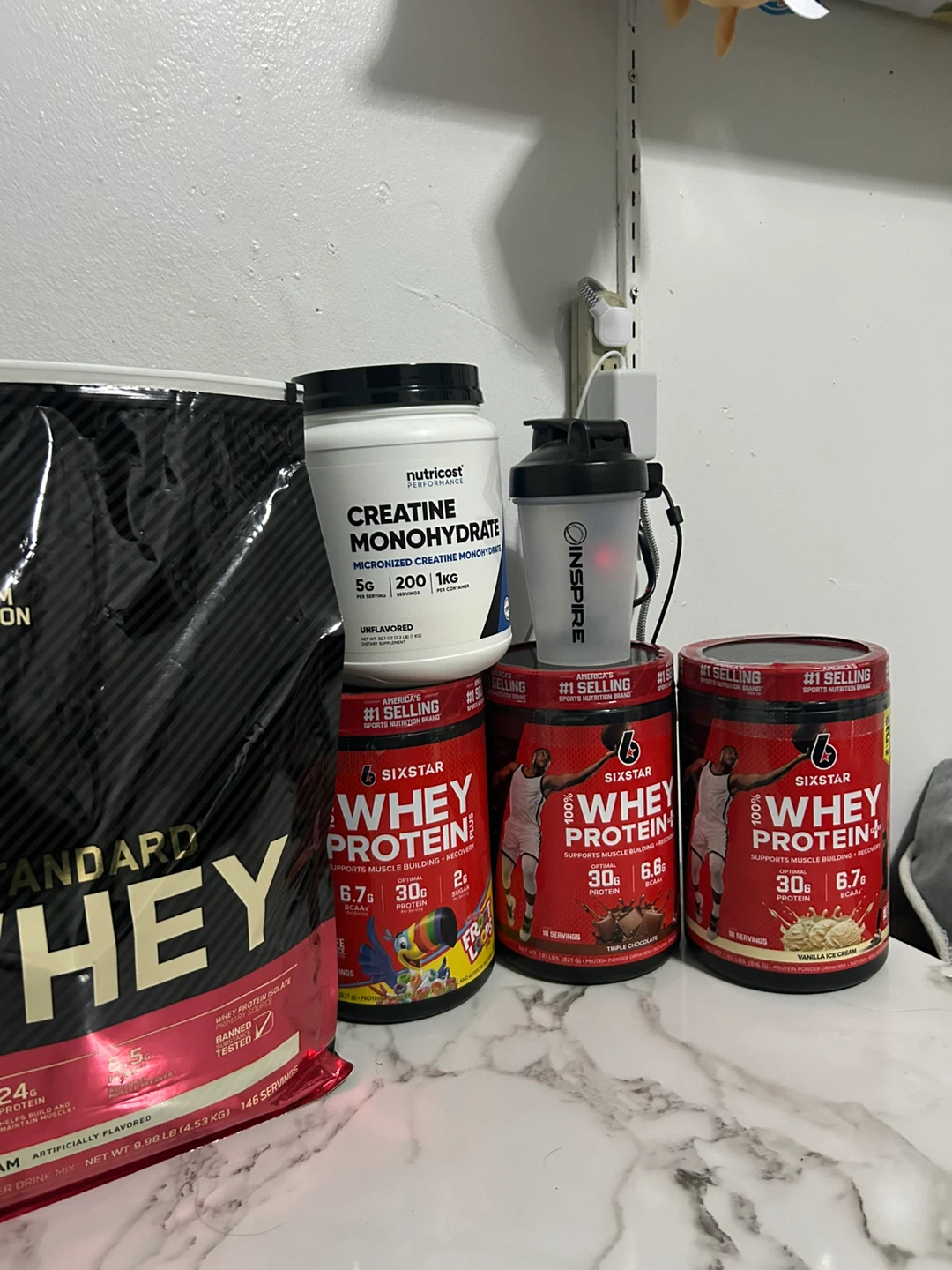 Optimum Nutrition Gold Standard Whey Protein & More