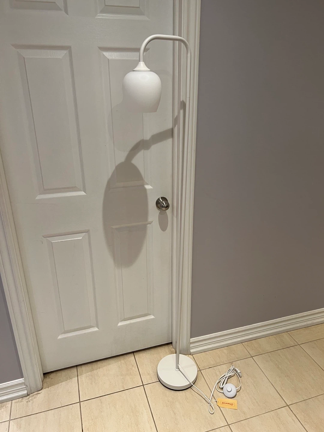 White Floor Lamp