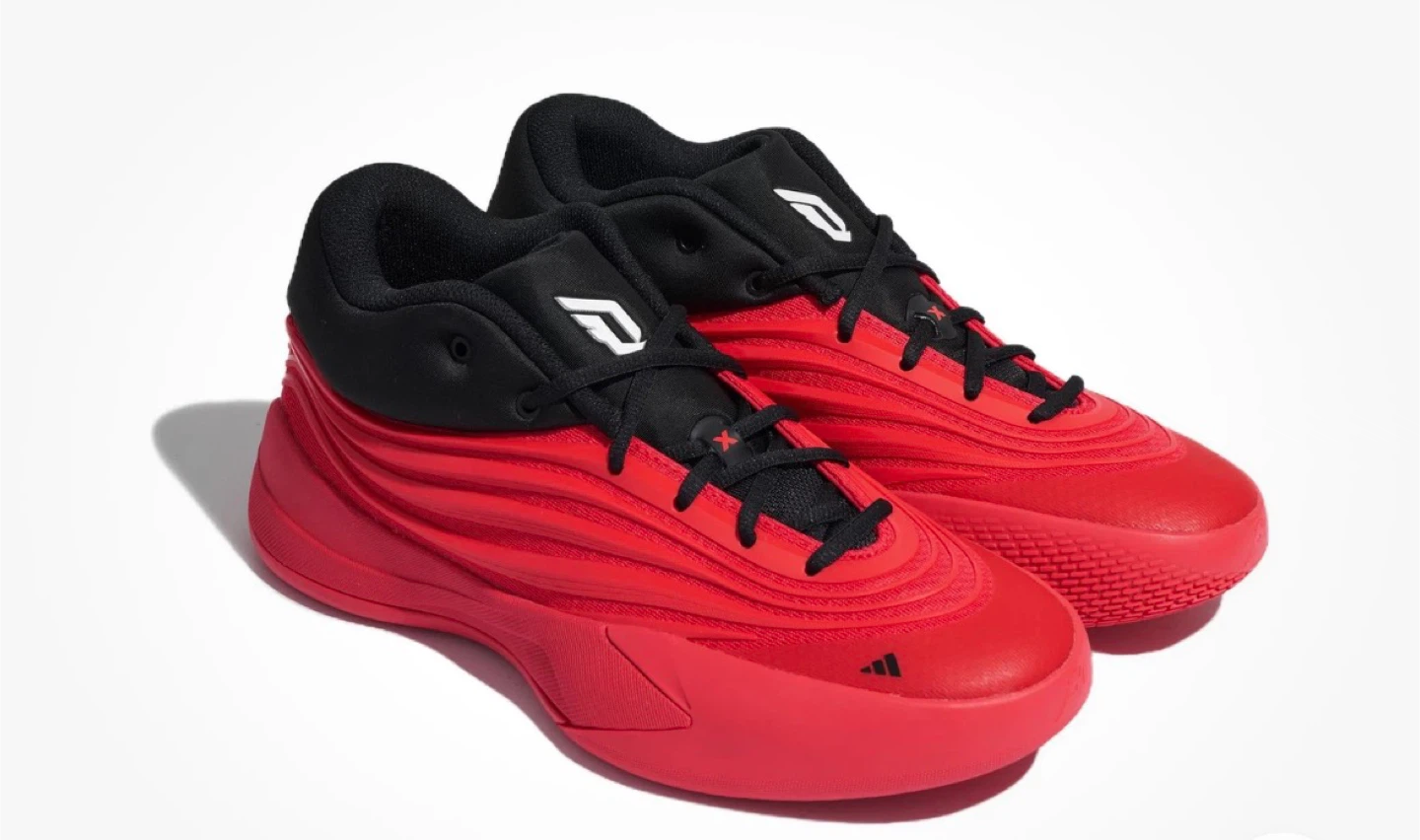 Adidas Dame X Basketball Shoes - Red/Black - Size 11 - photo 2