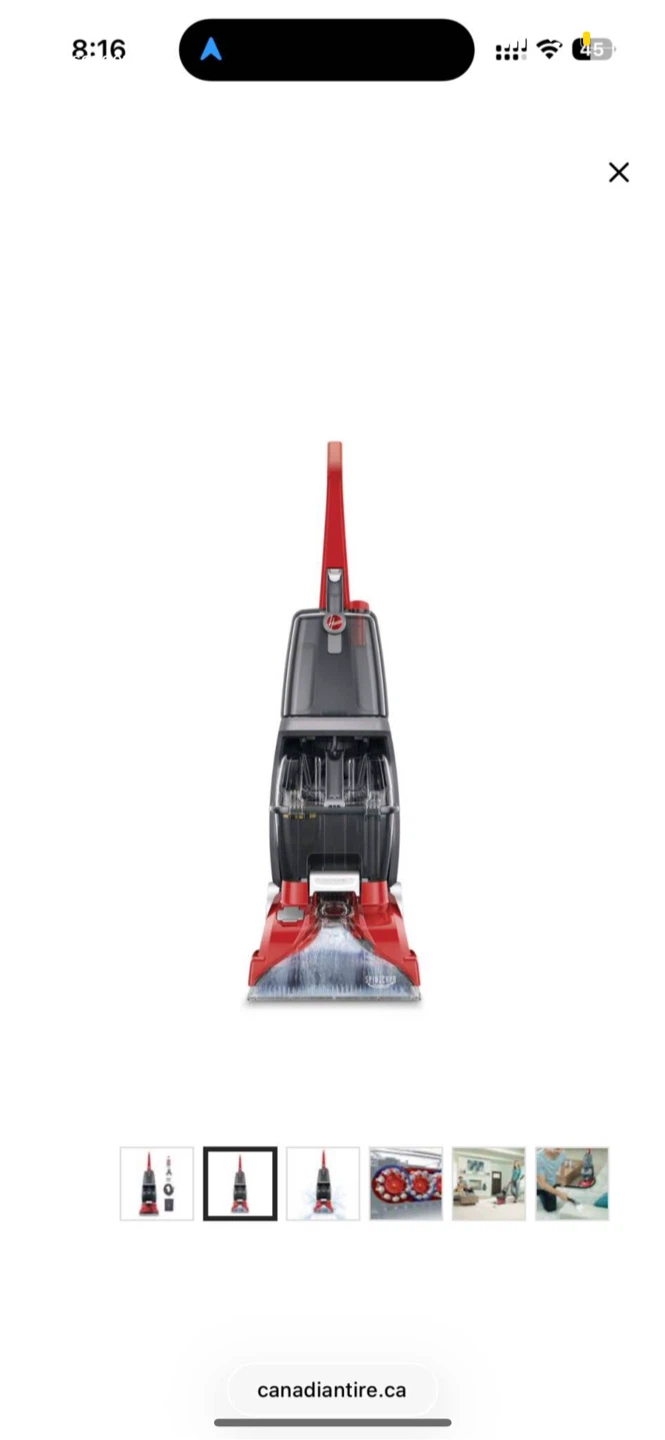 Hoover PowerScrub Carpet Cleaner - photo 5
