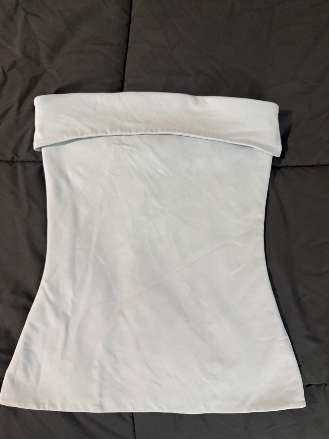 Aritzia Light Blue Bandeau Top - photo 2