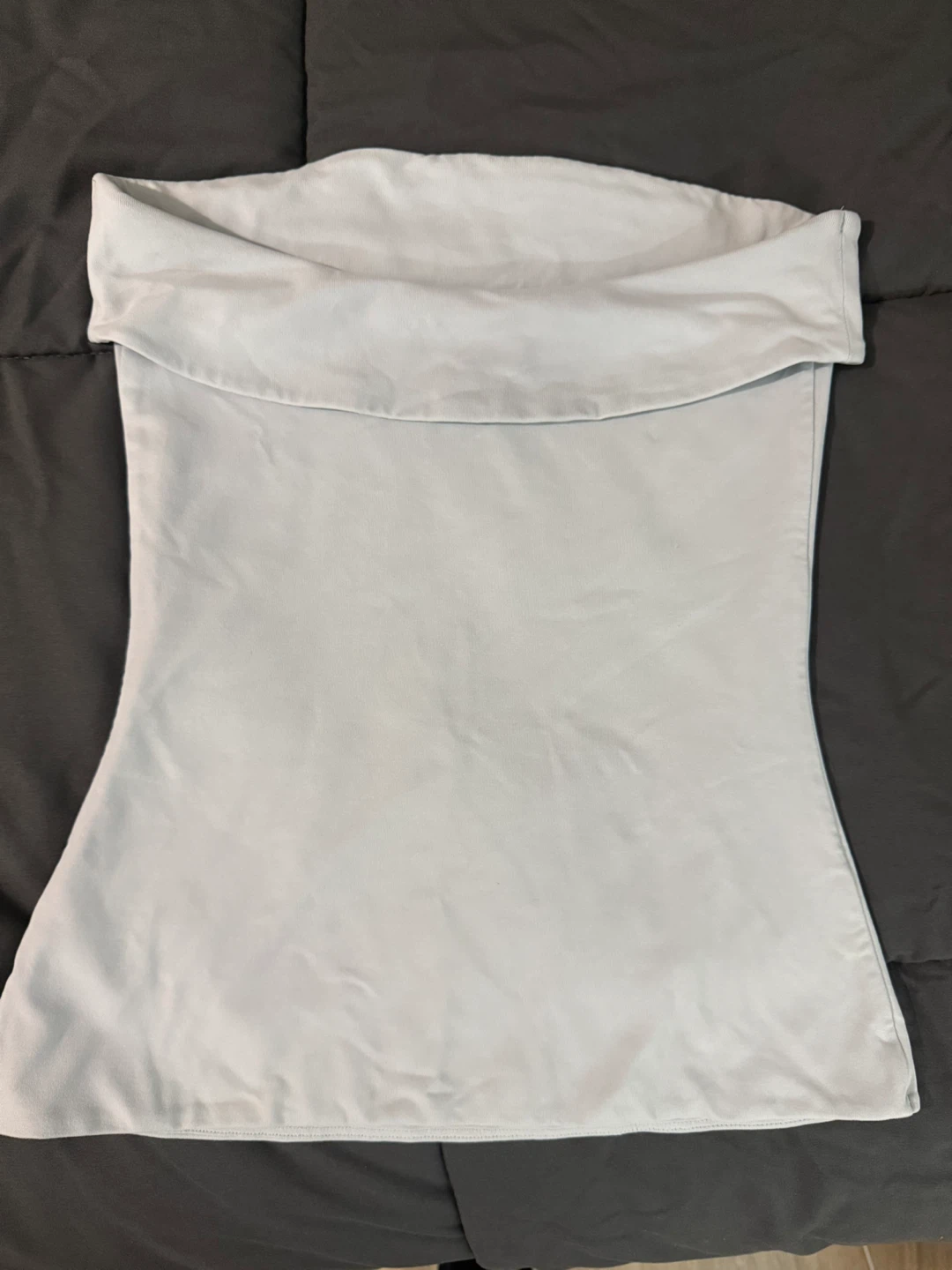 Aritzia Light Blue Bandeau Top - photo 3