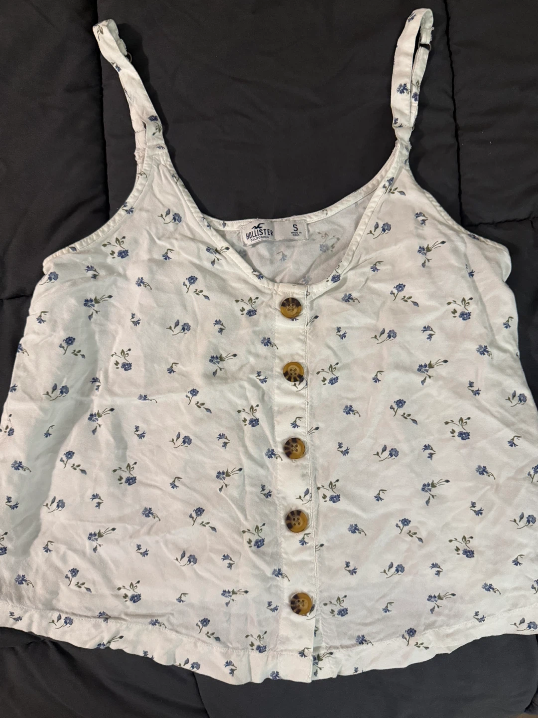 Hollister Floral Tank Top - Size S