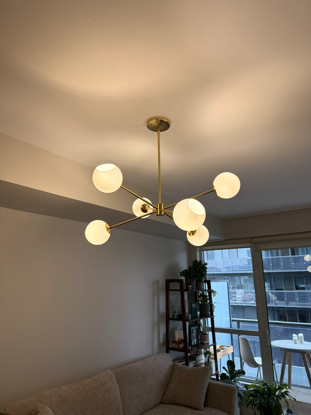 West Elm Chandelier / Ceiling Light.