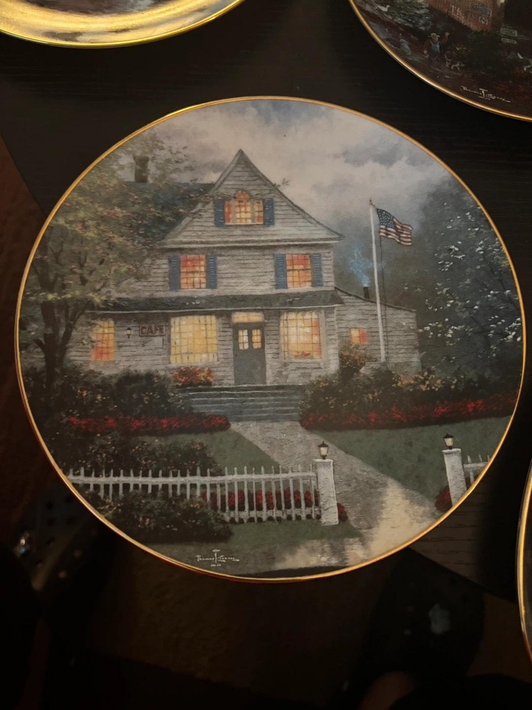 Thomas Kinkade Collector Plates - Set of 5 - photo 4