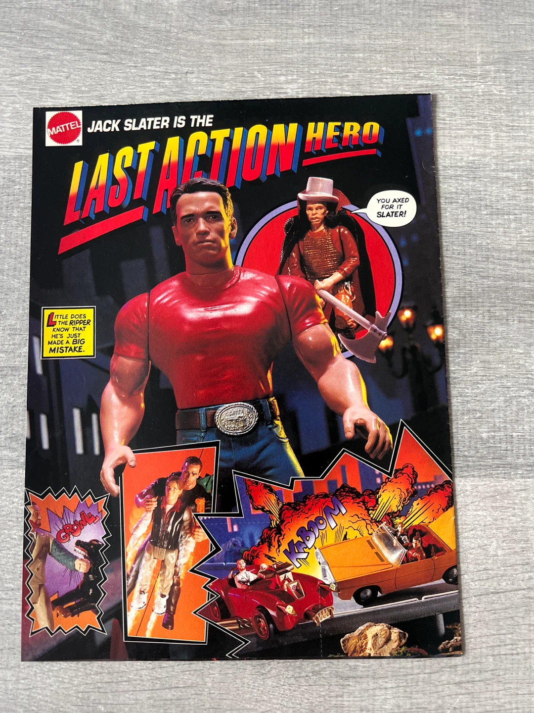 Last Action Hero Mattel Jack Slater Action Figure - photo 2