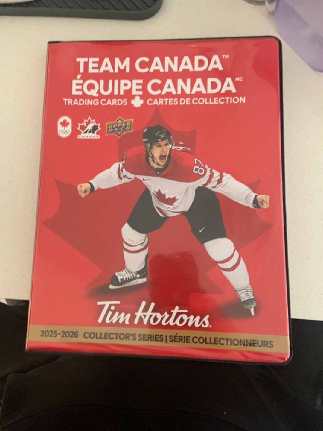 Team Canada Hockey Trading Card Collector's Album