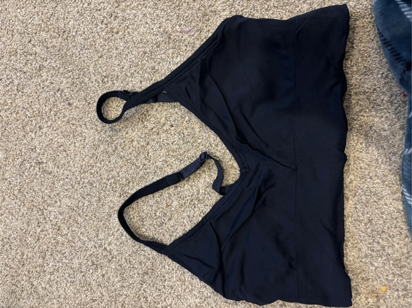 Black Sports Bra