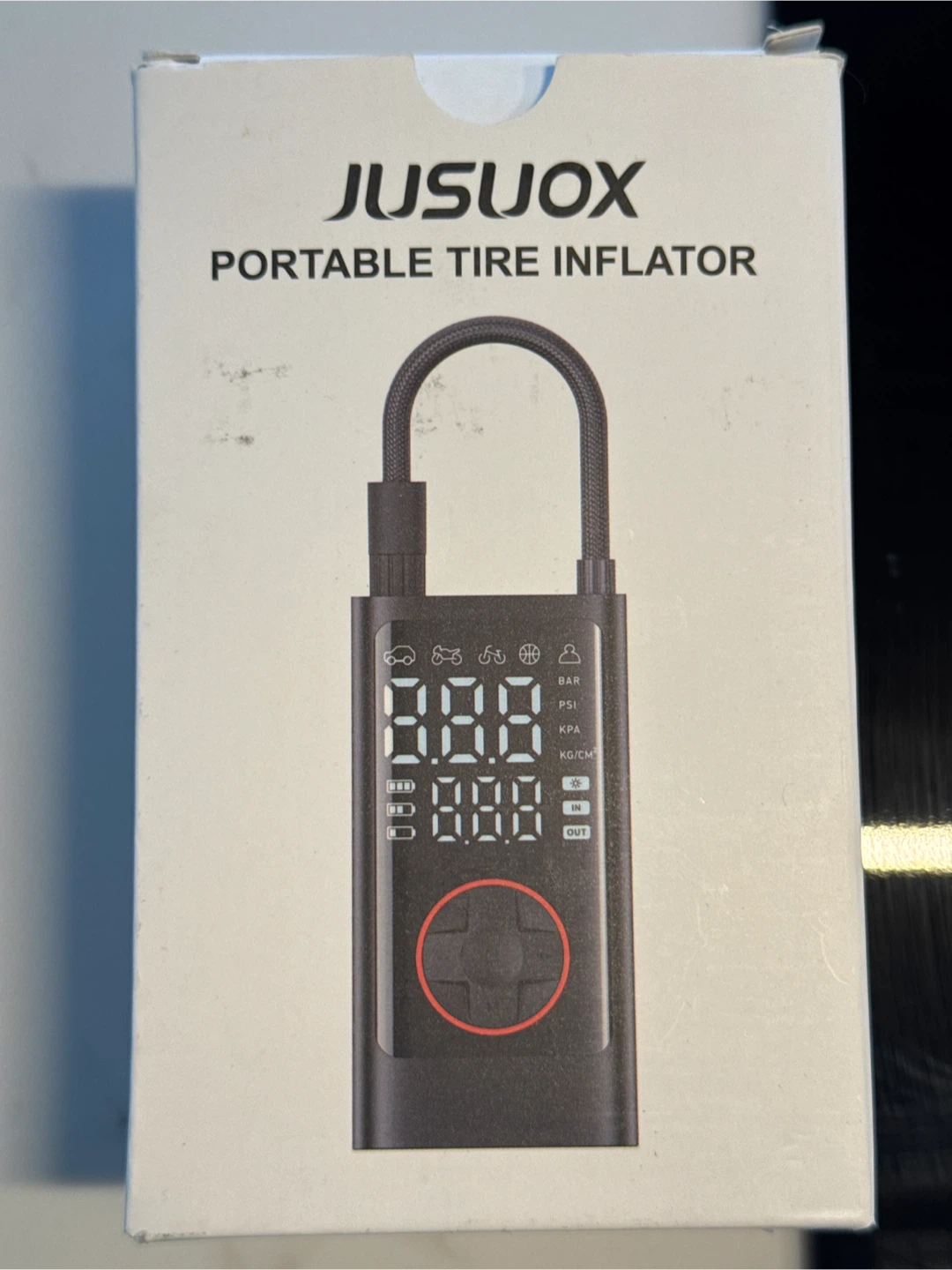 Jusuox Portable Tire Inflator