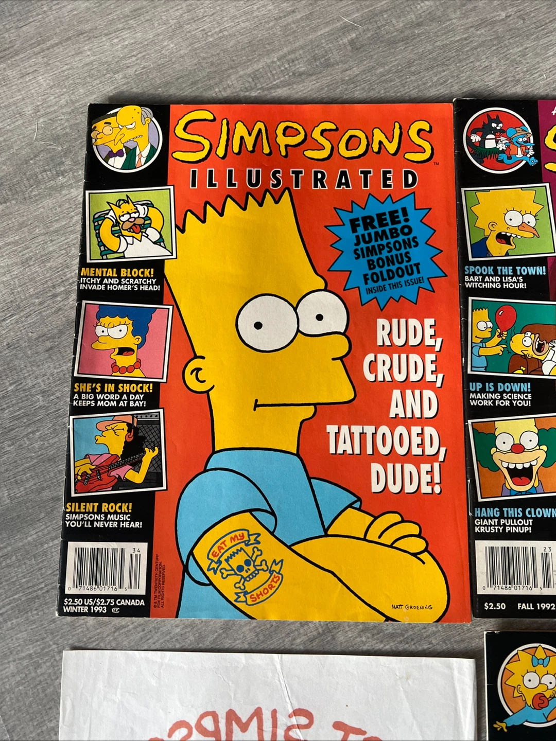 The Simpsons Illustrated Magazines - photo 4
