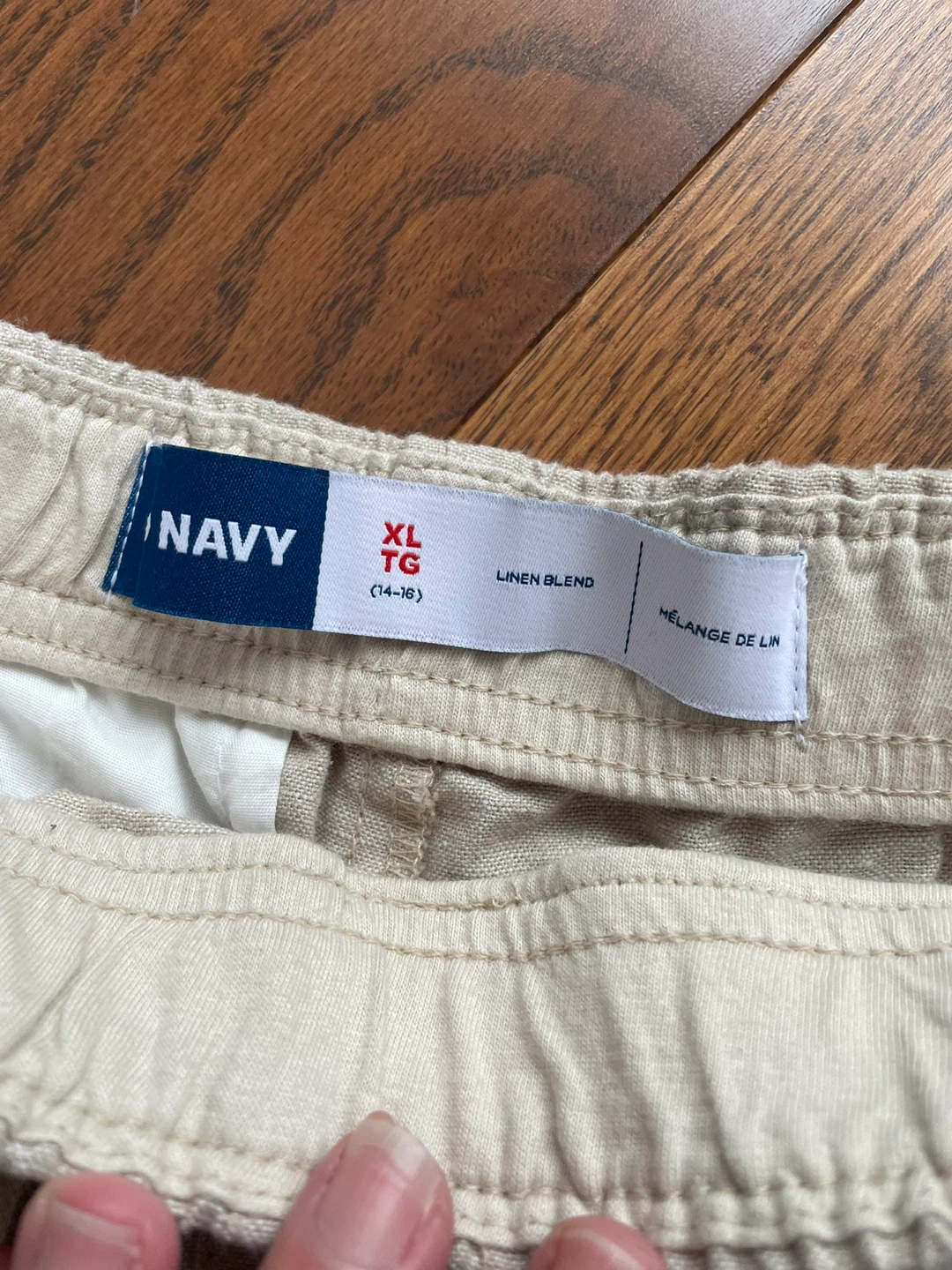 Old Navy Linen Blend Shorts XL (14-16) - photo 3