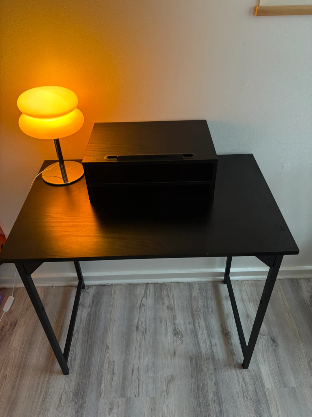 Black Modern Desk - photo 2