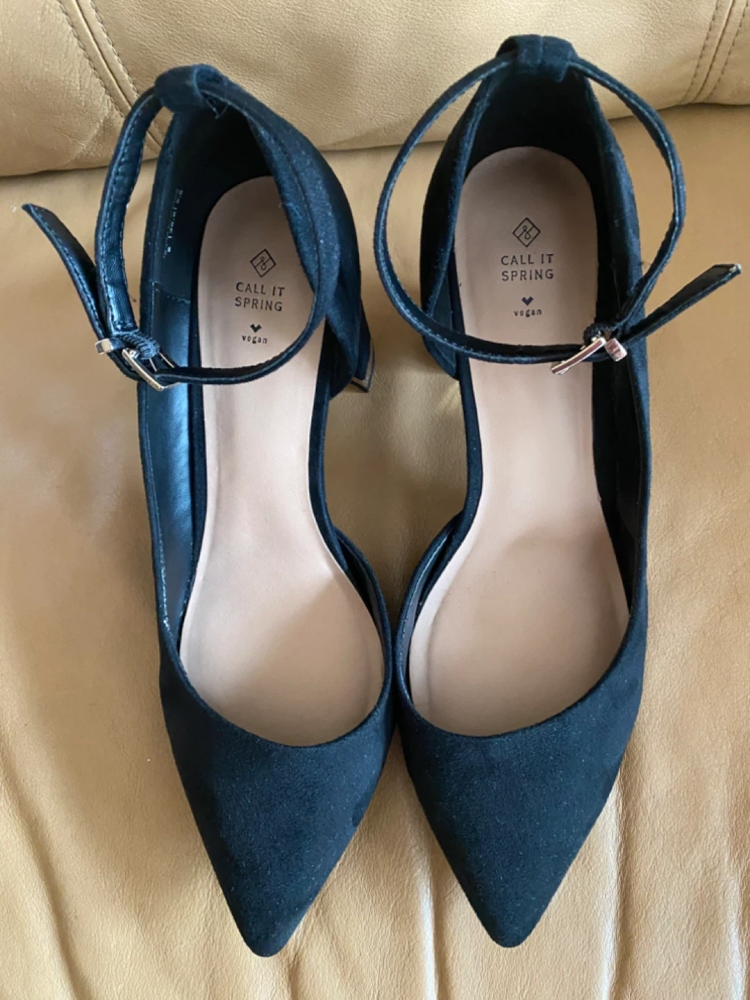 Call It Spring Black Suede Block Heel Pumps - photo 4