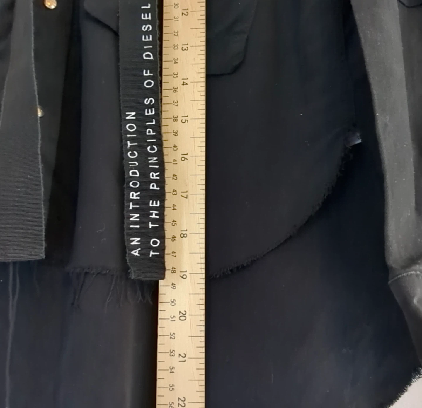 Diesel Button-Up Shirt with Tie Detail - photo 2