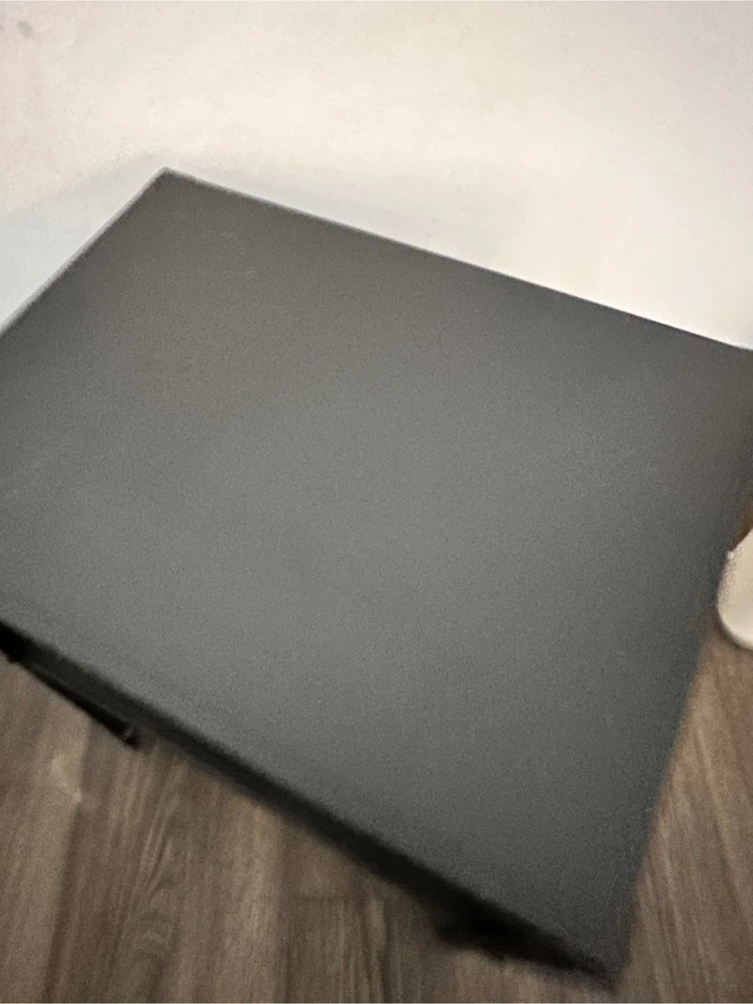 Black 2-Tier Side Table - photo 2