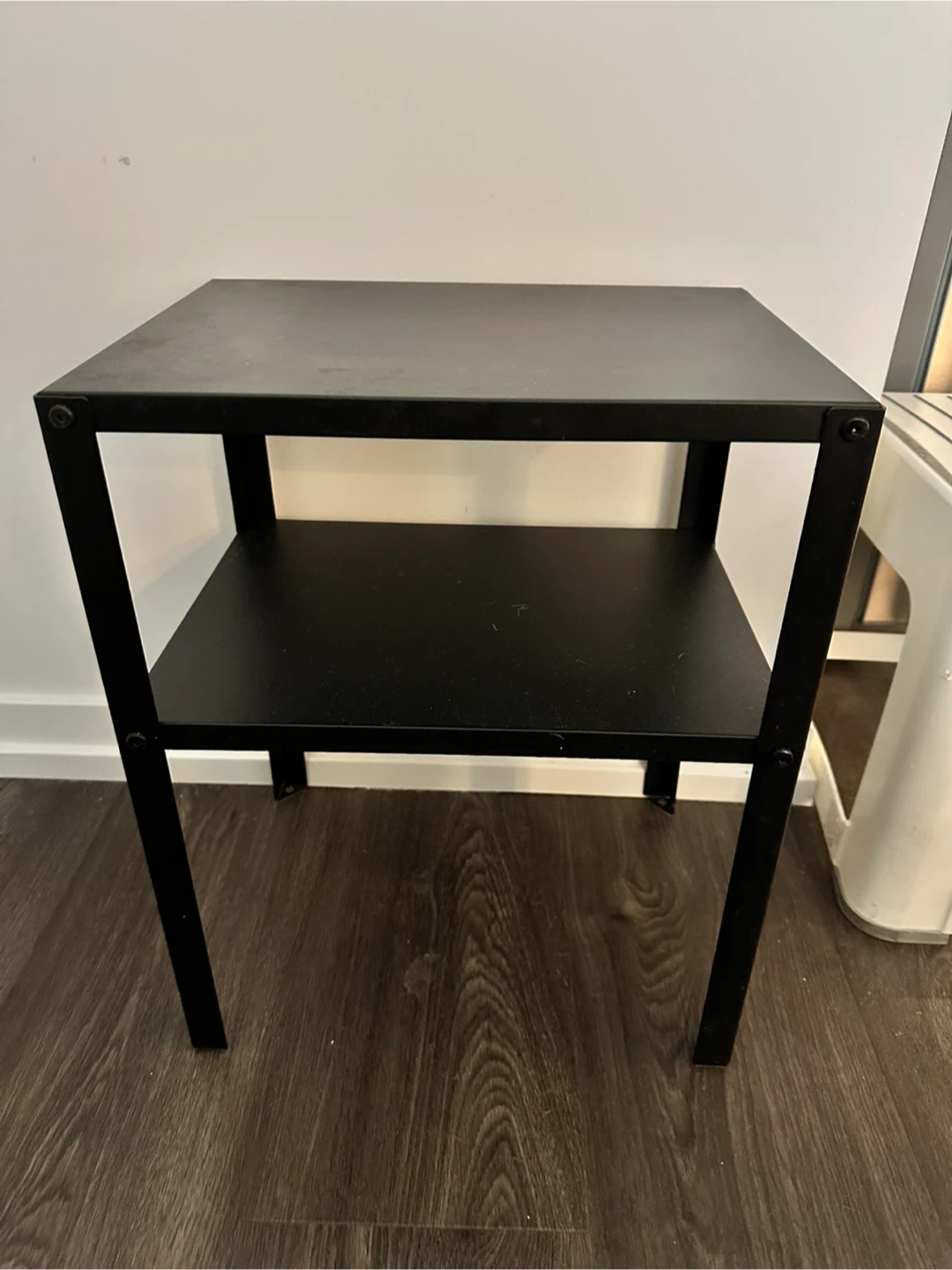 Black 2-Tier Side Table - photo 5