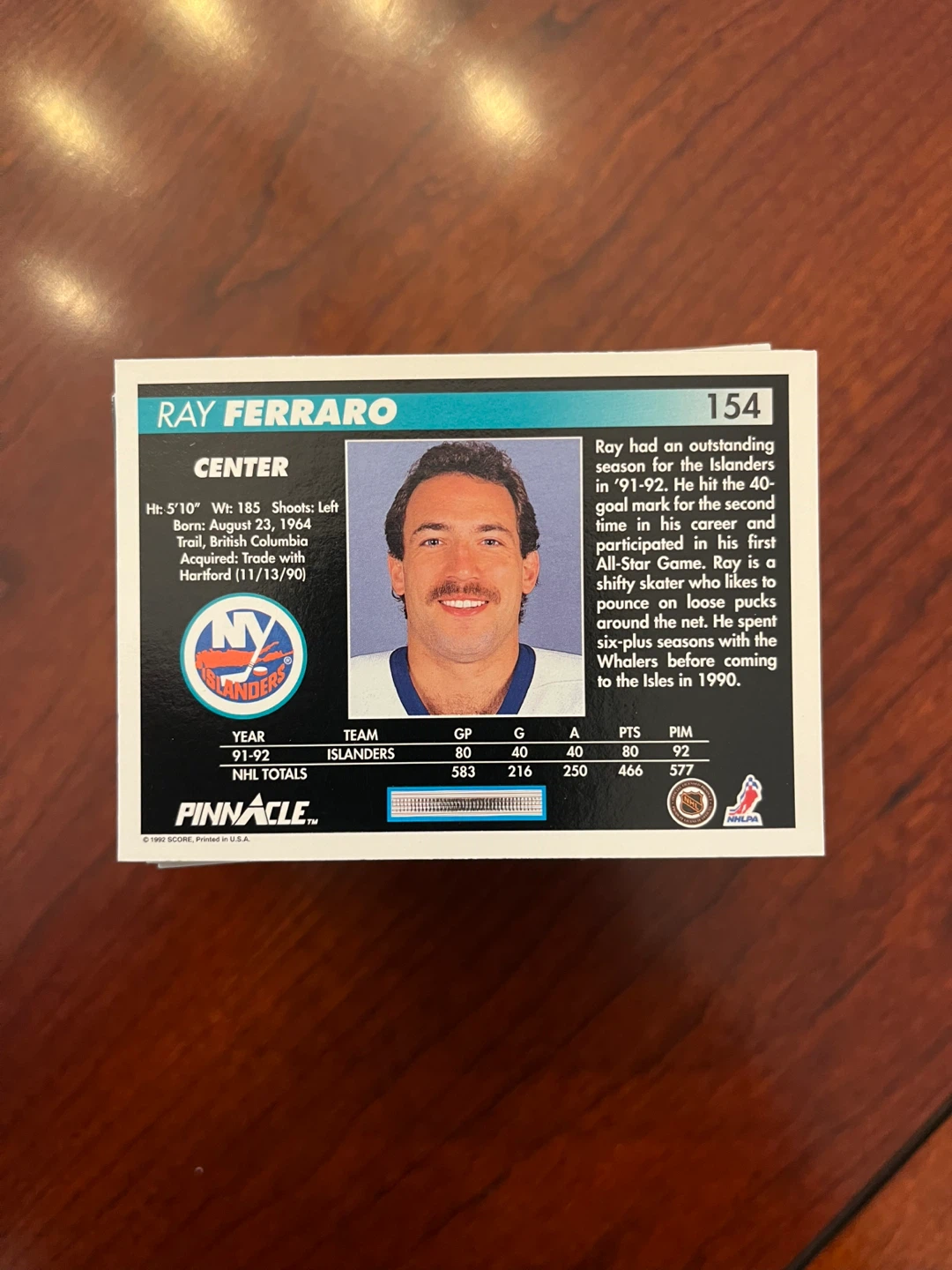 Various Pinnacle 1997 Hockey Cards - photo 3