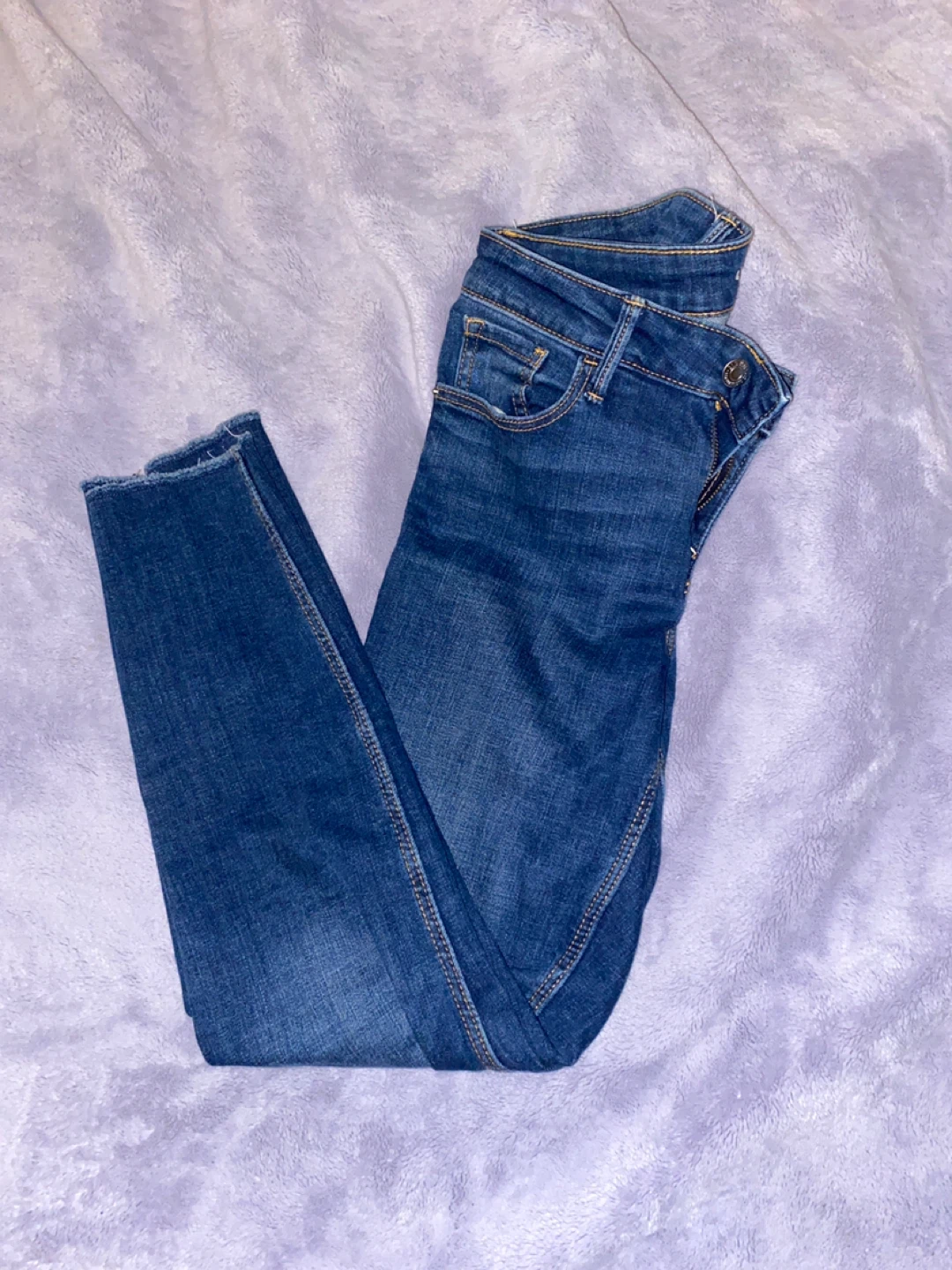 Old Navy Blue Skinny Jeans Size 4