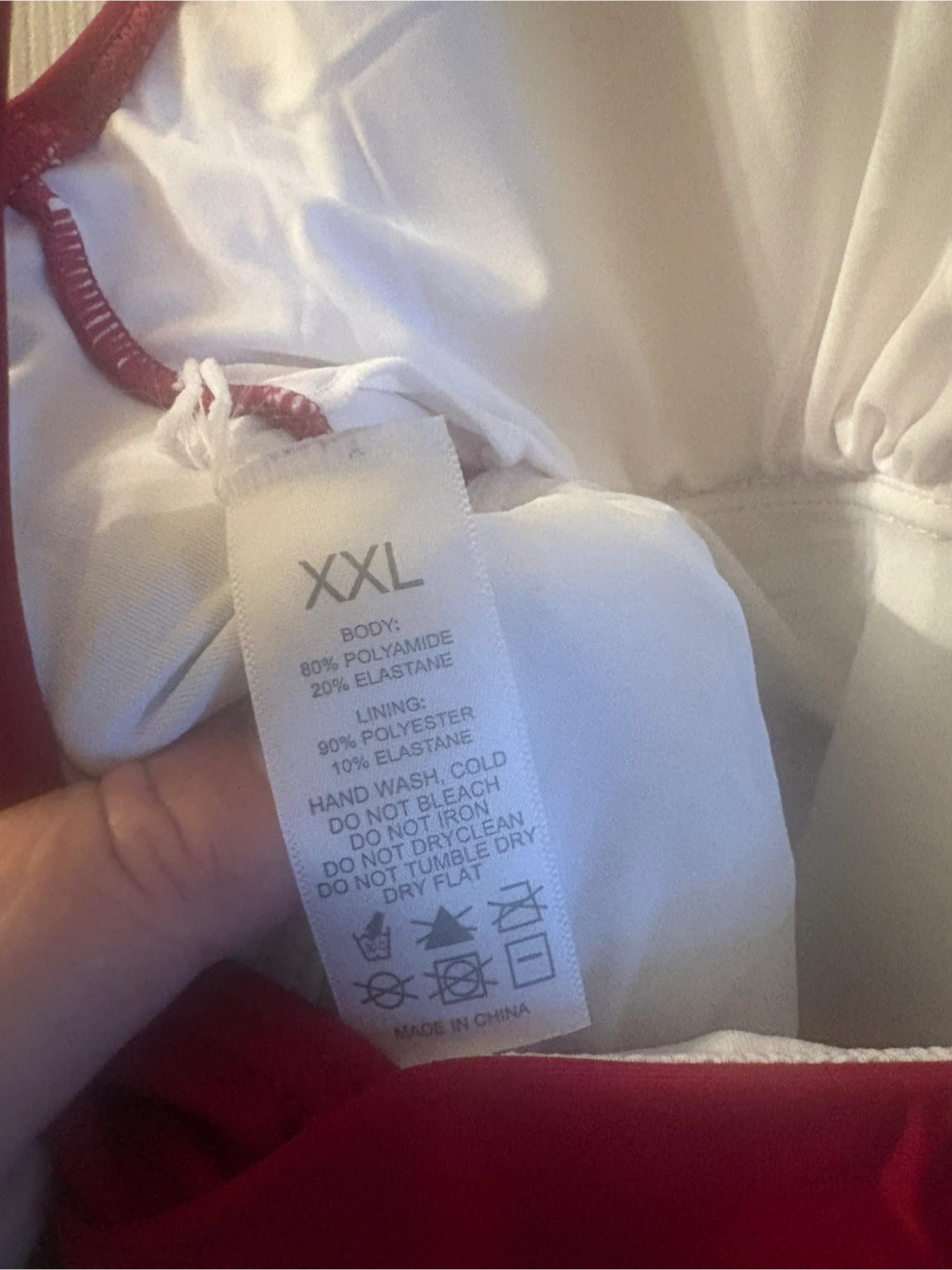 Women's Red Swimsuit - Size XXL - photo 3