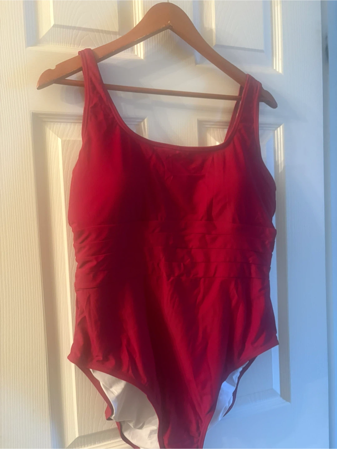 Women's Red Swimsuit - Size XXL