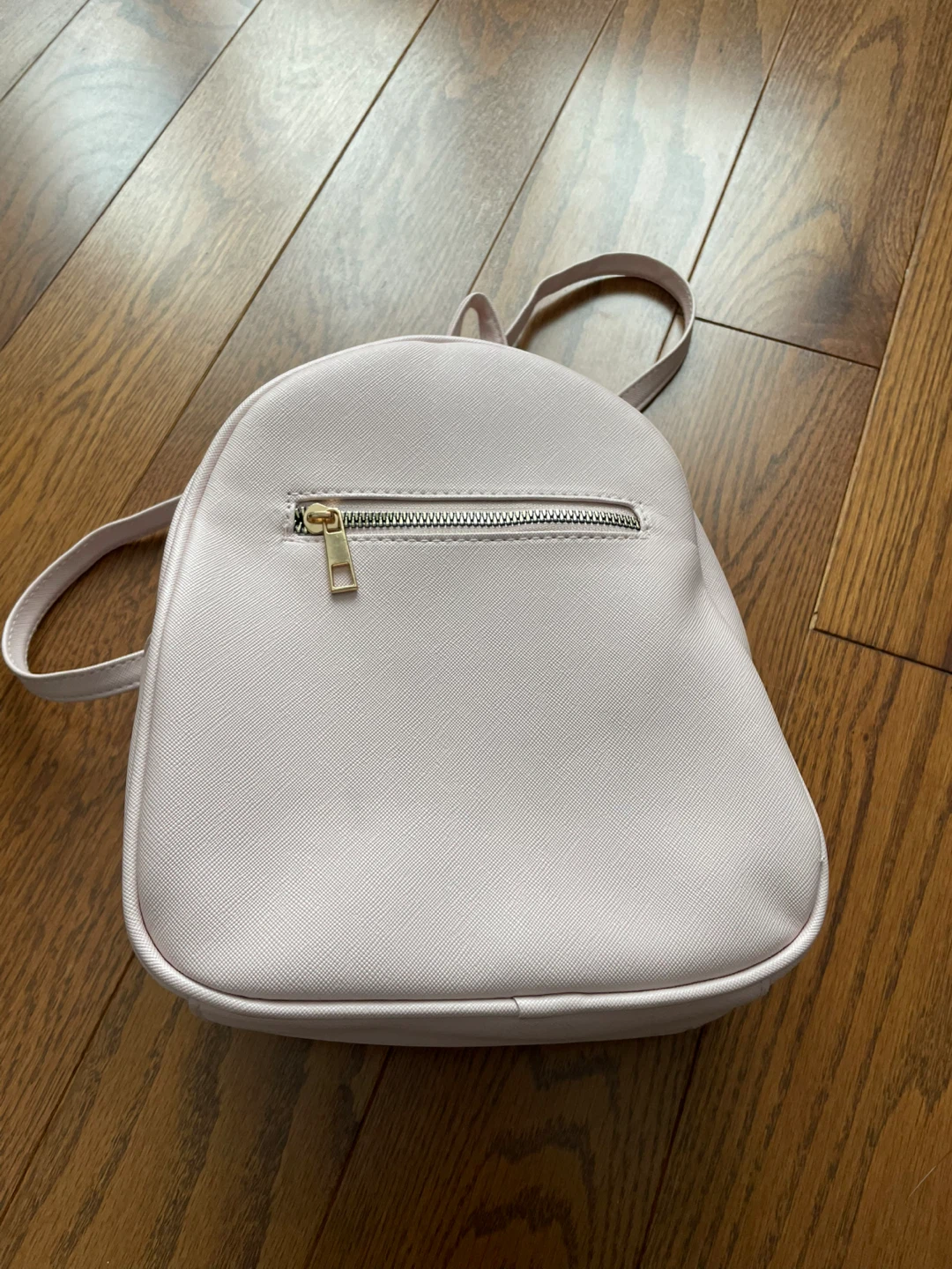 Barely Used Pink Faux Leather Mini Backpack - photo 2