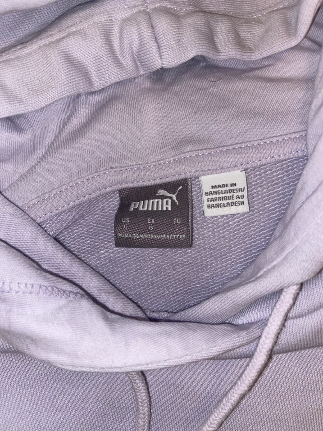 Puma Lavender Hoodie - Large - photo 2