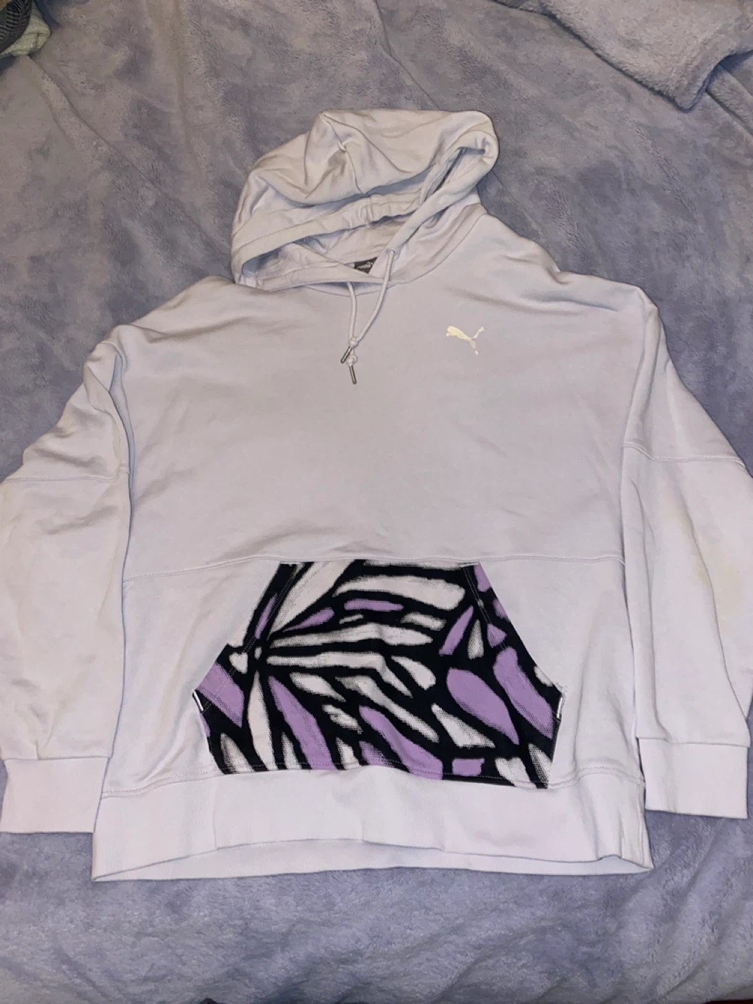 Puma Lavender Hoodie - Large