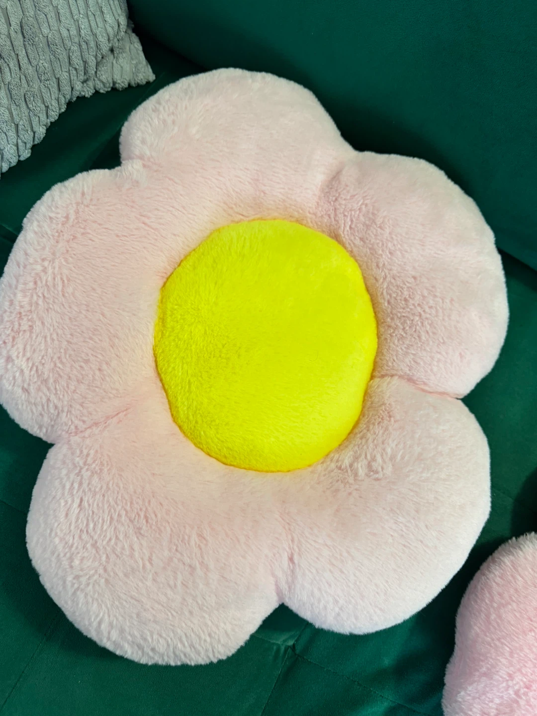Pink Flower Throw Pillow - photo 3